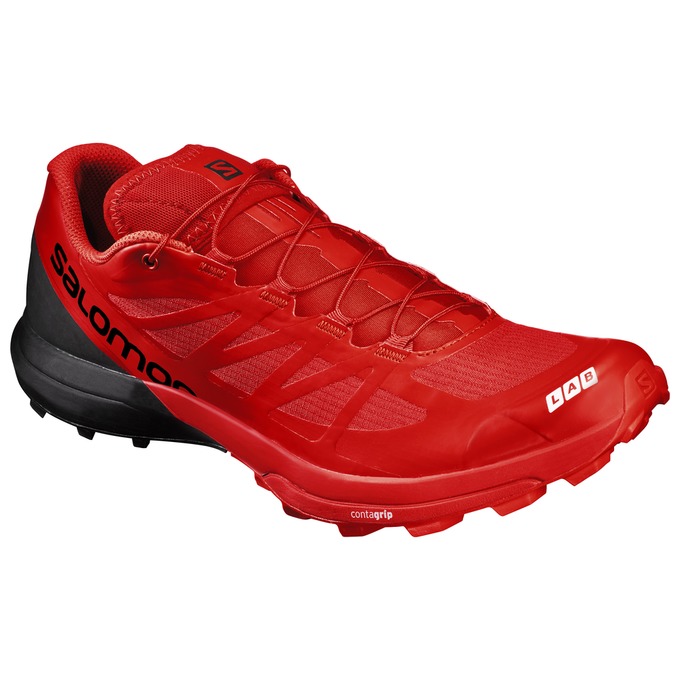 SALOMON S/LAB SENSE 6 SG Philippines - Women's Trail Running Shoes - Red/Black | 231874-QMV